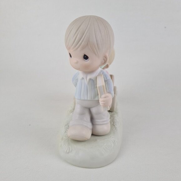 Precious Moments 521892 Easter's On Its Way Last Forever Porcelain Figurine - Picture 2 of 7